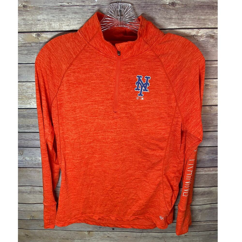47 Brand Women’s MLB Quarter Zip New York Mets Small Spring Training